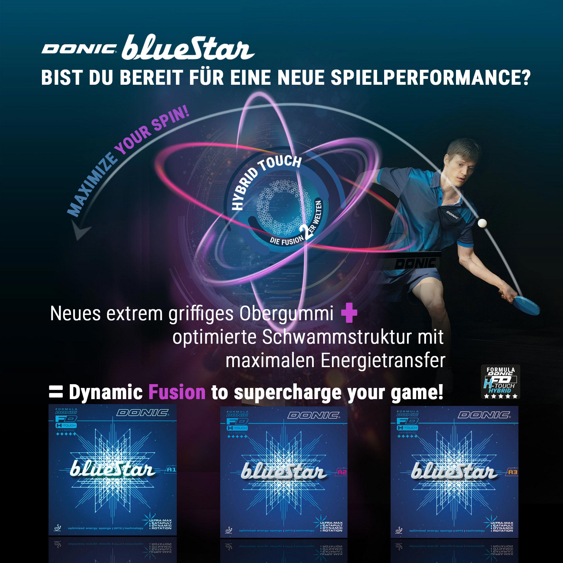 DONIC BLUESTAR A3