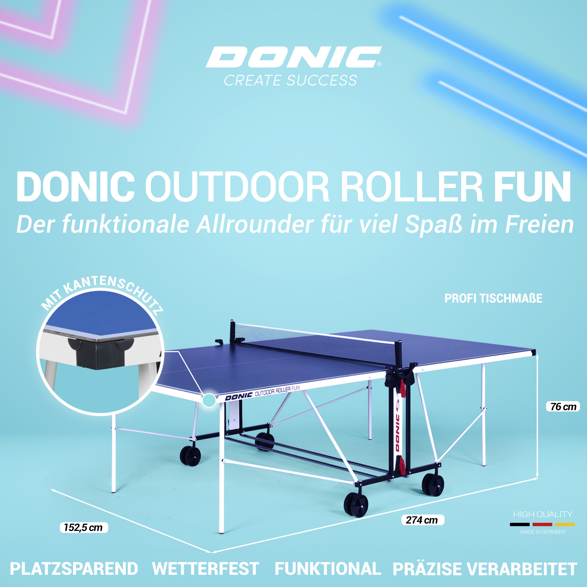 DONIC OUTDOOR ROLLER FUN