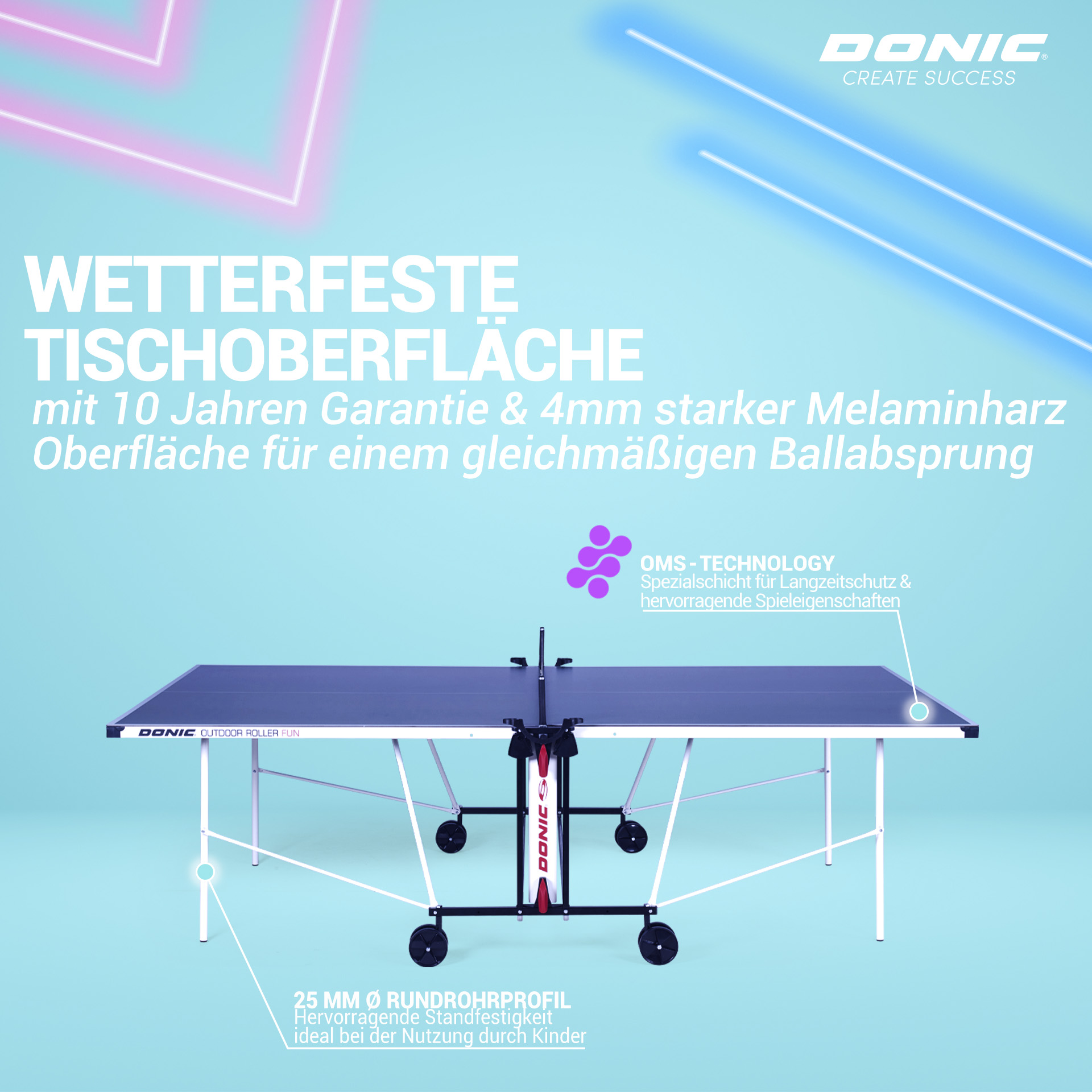 DONIC OUTDOOR ROLLER FUN