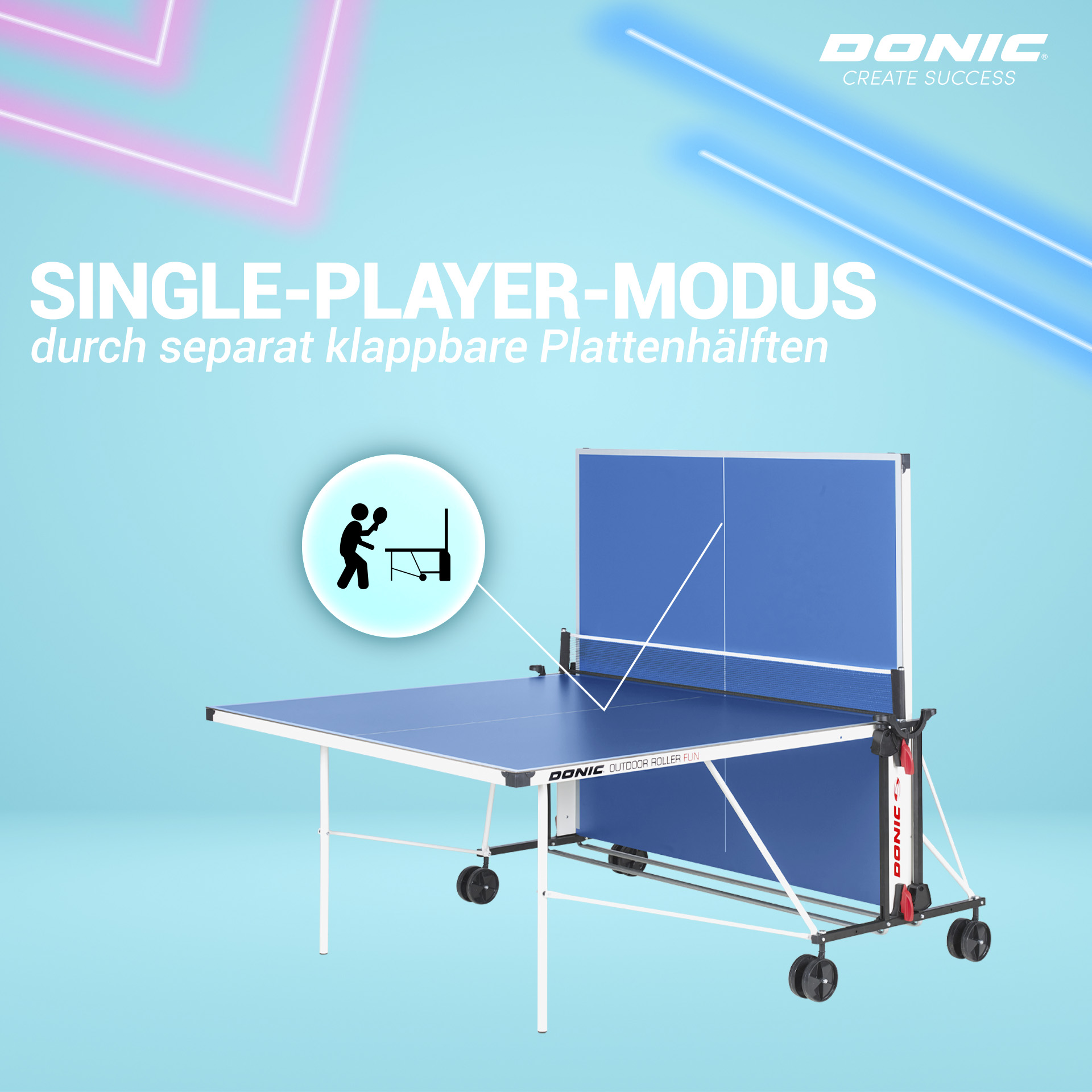 DONIC OUTDOOR ROLLER FUN